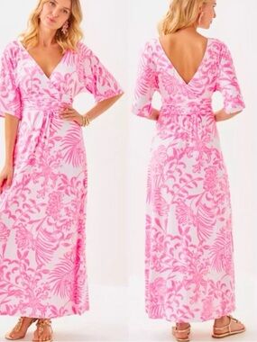 Lilly Pulitzer Parigi Maxi Dress Medium